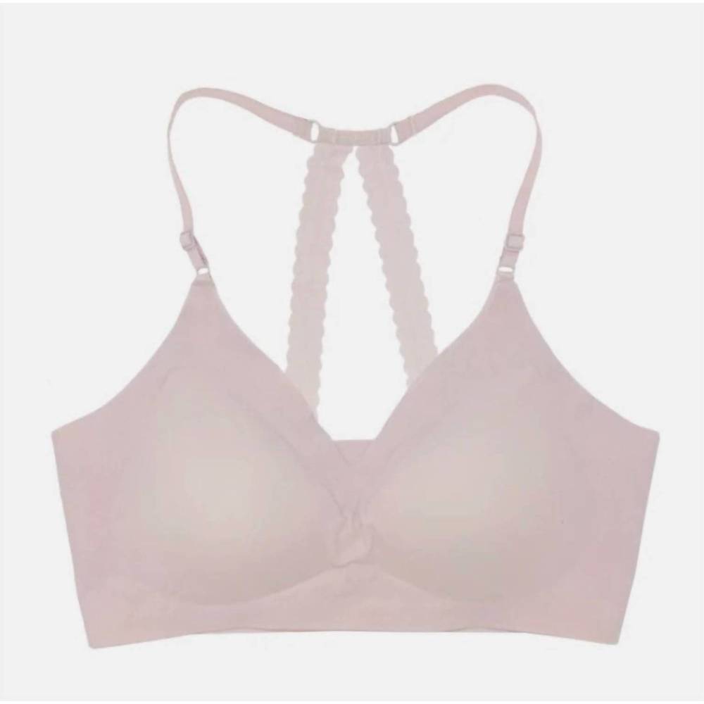 NEW PEARLLE women's kendall seamless bralette in pink